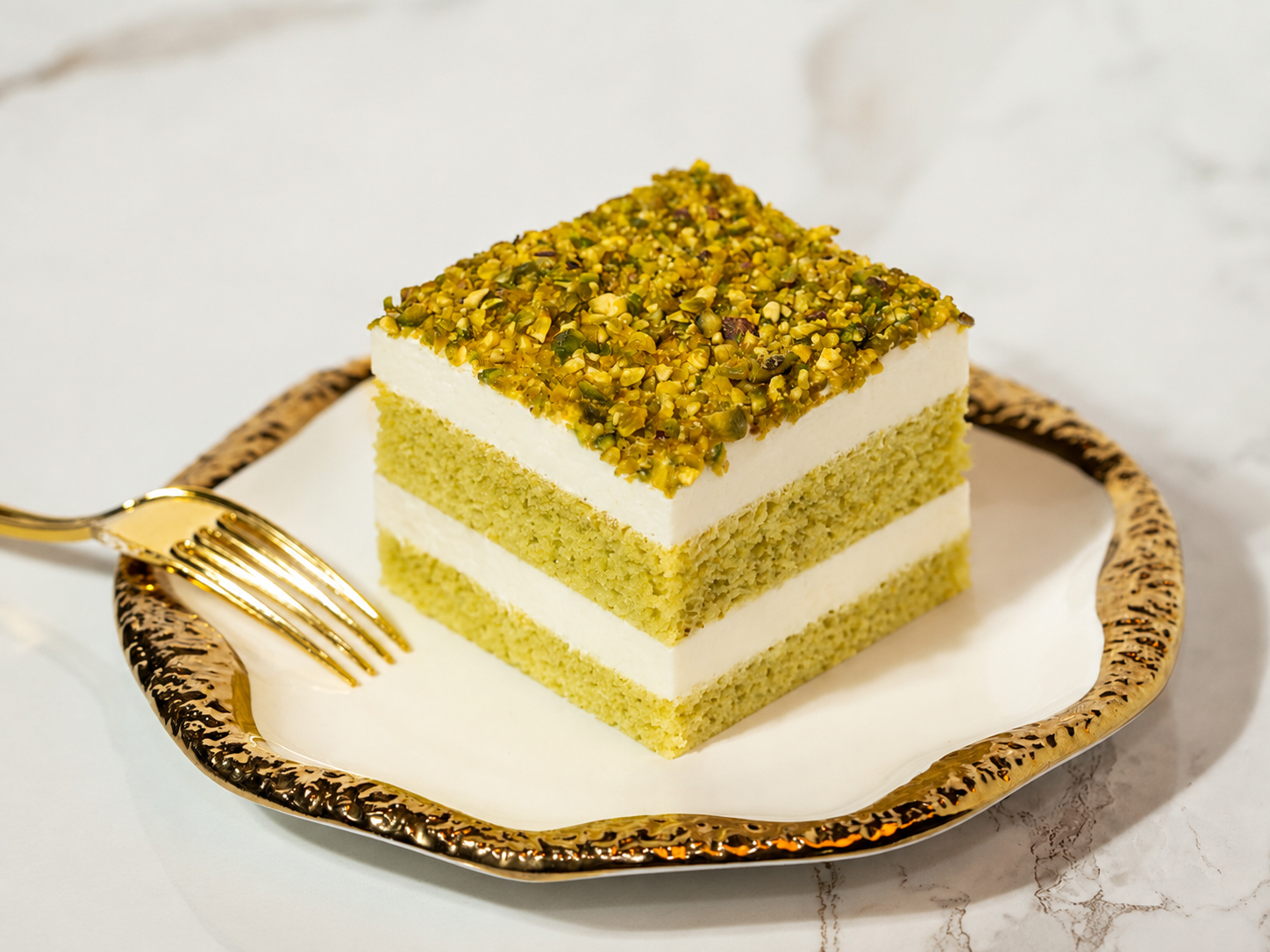 Pistachio Milk Cake